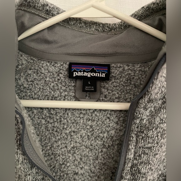 Patagonia Women’s 1/4 Zip Fleece Marbled Grey - Picture 2 of 6